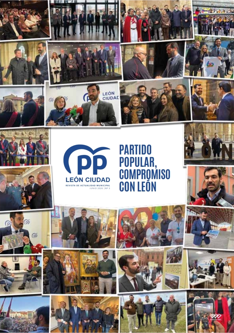 El engaño de Diez en la estación de tren, el mal estado de las calles y del Casco Histórico o las cuentas socialistas, en el tercer boletín del PP 